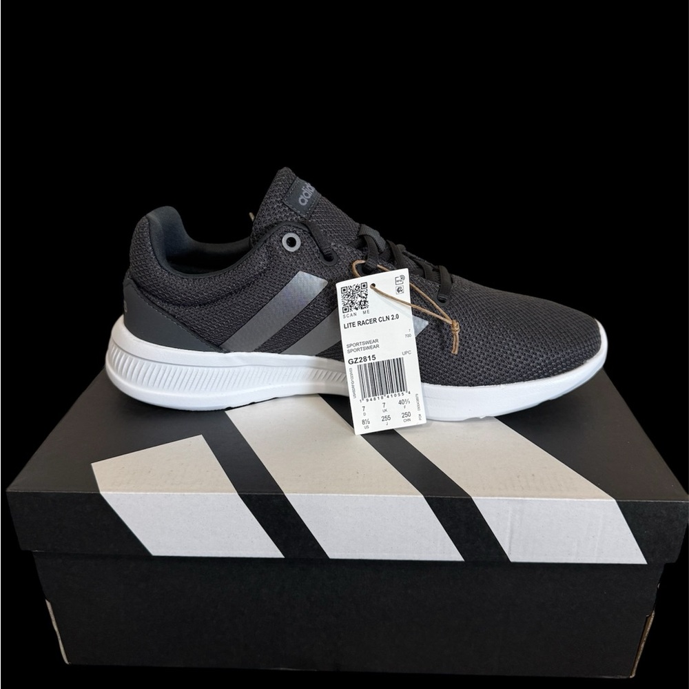 ADIDAS LITE RACER CLN 2.0 CLOUDFOAM RUNNING WOMEN SHOES - Picture 4 of 8